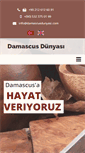 Mobile Screenshot of damascusdunyasi.com